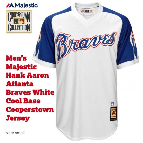 hank aaron jersey t shirt